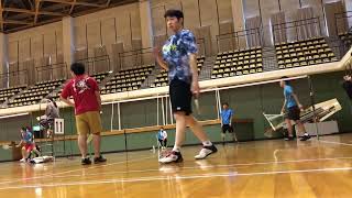 20200211 小樽地区冬季大会 男子複3部1回戦2ゲーム目