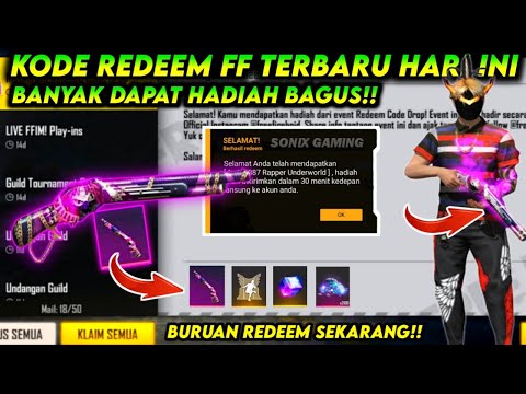 KODE REDEEM FREE FIRE TERBARU 11 FEBRUARI 2024 HARI INI