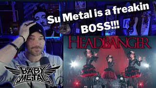 Metal Vocalist - BABYMETAL HEADBANGER LIVE  ( REACTION )
