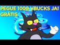 como pegar 1000 vbucks grátis AGORA NO FORTNITE GRATUITO! pegue já antes que acabe! no capítulo 6 /