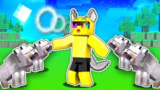 Becoming The ALPHA WOLF In Minecraft!
