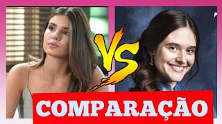 COMPARAÇÃO DE ELENCO - Pega Pega VS O Tempo Não Para