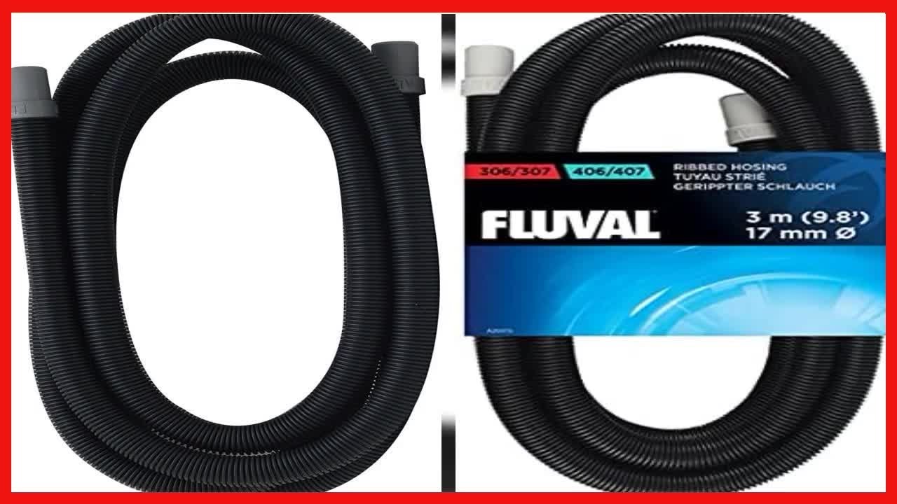 FLUVAL RIBBED HOSE HOSING FISH TANK PIPE EXTERNA FILTER WITH RUBBER... FLUVAL RIBBED HOSE HOSING FISH TANK PIPE EXTERNA FILTER WITH RUBBER...