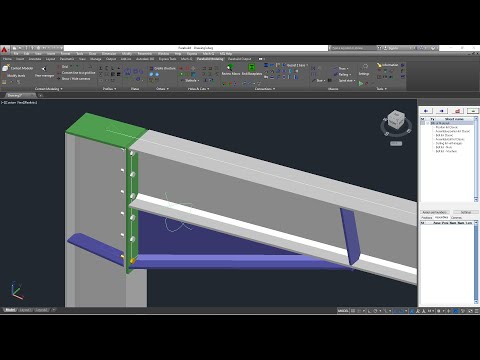 Steel Portal Frames using Parabuild Steel Detailing