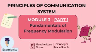 Principles of communication system | PCS | Module 3 | Part 1 | Important Questions | VTU | BEC402 |🔥