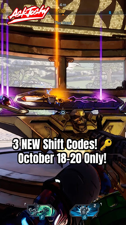 Expire October 20 Shift Codes Borderlands 4 Golden Keys 🔑 Legendary Loot #borderlands #borderlands4