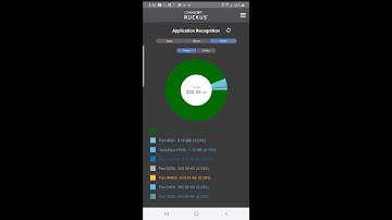 RUCKUS Unleashed Dashboard Overview Using the Unleashed  Mobile App