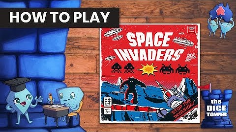 Space Invaders Board Game - How to Play. With Stella & Tarrant