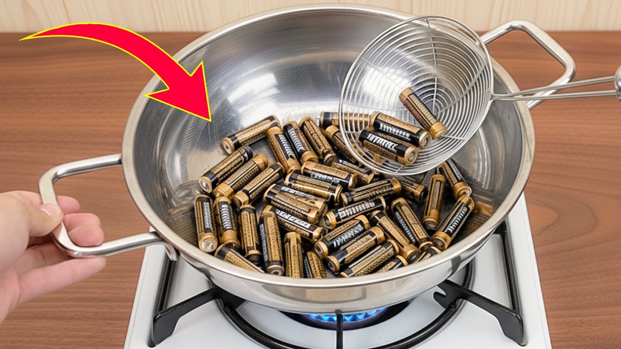 Никогда не выбрасывайте старые батарейки АА! Превратите их в доллары! | Inventor Daily