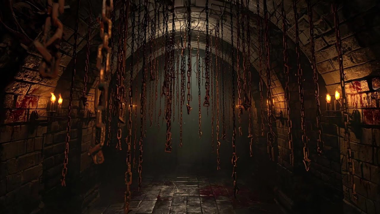 Mist in the Abandoned Throne Room | Medieval Ambience (1 Hours)