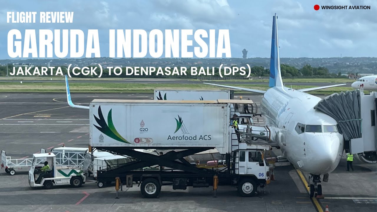 Flying Garuda Indonesia Domestic in 2025 🇮🇩 | Jakarta to Bali Economy Review