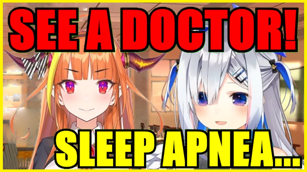 【Hololive】Kanata Found Out She Has Sleep Apnea Because Of Coco's Advice【Eng Sub】