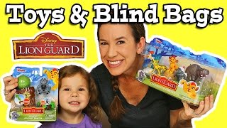 Lion Guard Figure Set, Bungas Coconut Blaster, Blind Bags