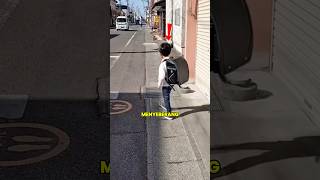 Beginilah Cara Menyebrang Jalan Yang Baik Untuk Anak Anak di Jepang #shorts #japan #children