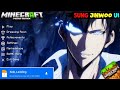 Sung Jinwoo UI For Minecraft Pocket Edition 😈 | Anime Boy UI For MCPE 1.21+
