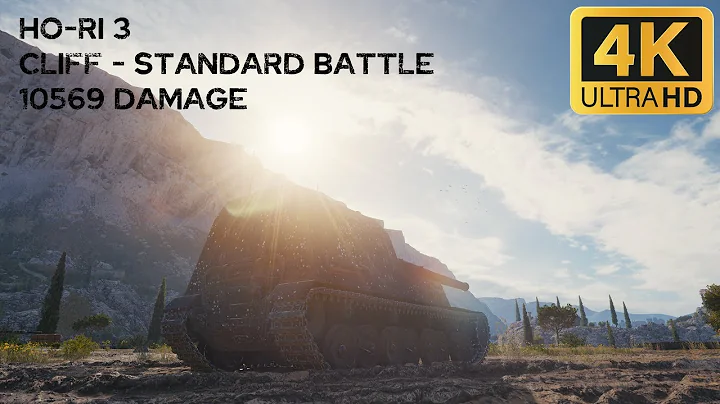Ho-Ri 3 10,6k damage 3 frags on Cliff - World of Tanks