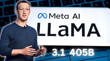 New Llama 3.1 405B open source AI model released by Meta
