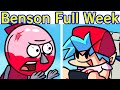 Friday Night Funkin VS Benson FULL WEEK Mordecai Rigby FNF Mod Regular Show Cartoon 