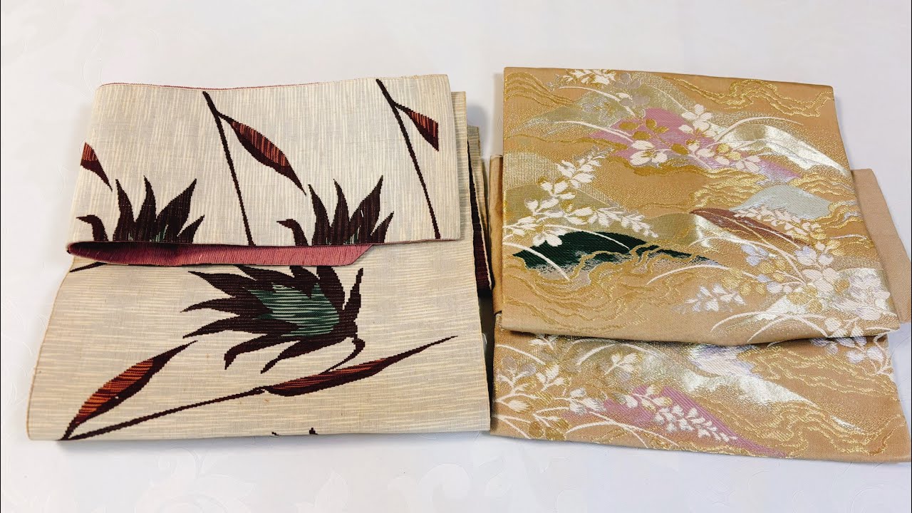 作り帯から】小さなトートバッグできましたA Small Tote Bag from an