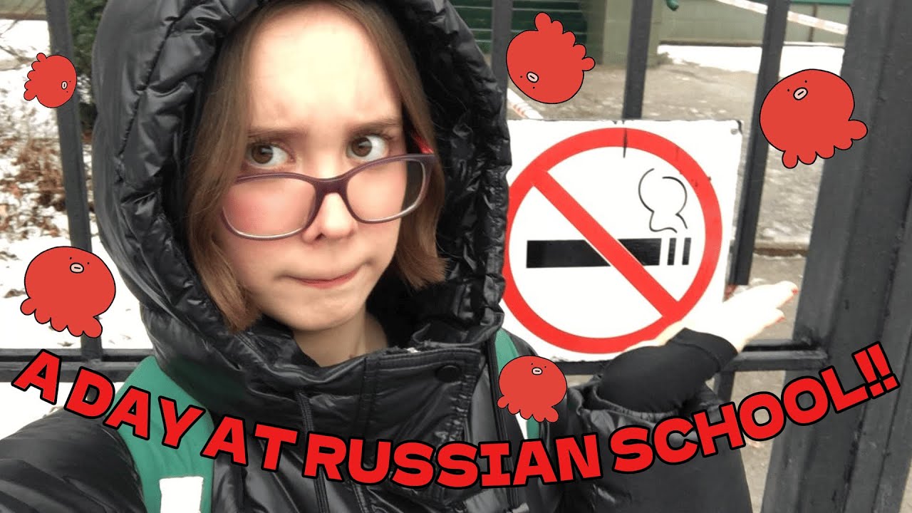 one november DAY in a RUSSIAN SCHOOL!