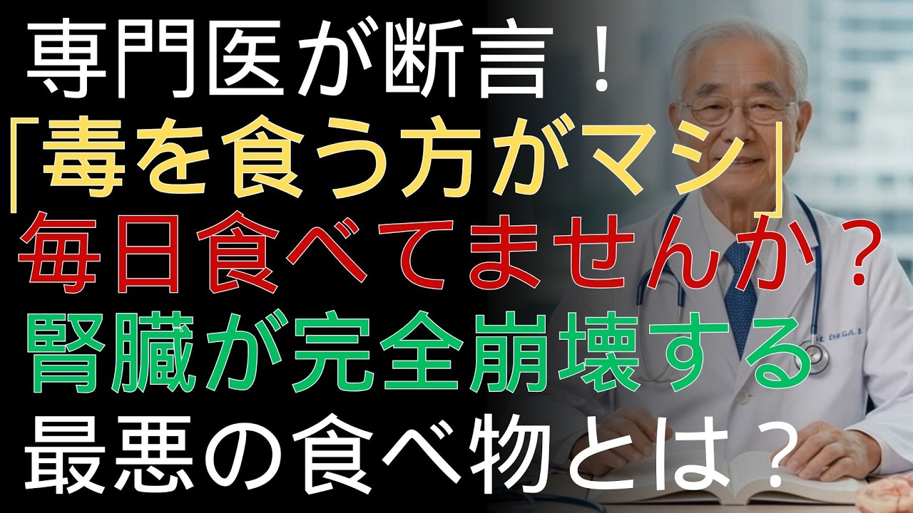 毎日のヨーグルトと果物が腎臓を壊す？知らないと危険な食習慣の真実 |ドクター健康ラボ