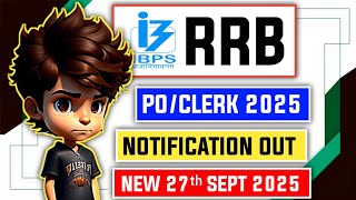 📢 IBPS RRB PO/Clerk 2025 Revised Notification OUT 😱