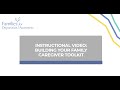 Instructional Video: Building Your Family Caregiver Toolkit