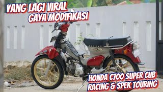 HONDA SUPER CUB MESIN JAHAT -  HONDA SUPER CUB C700 RACING LOOK/SPORT RACING