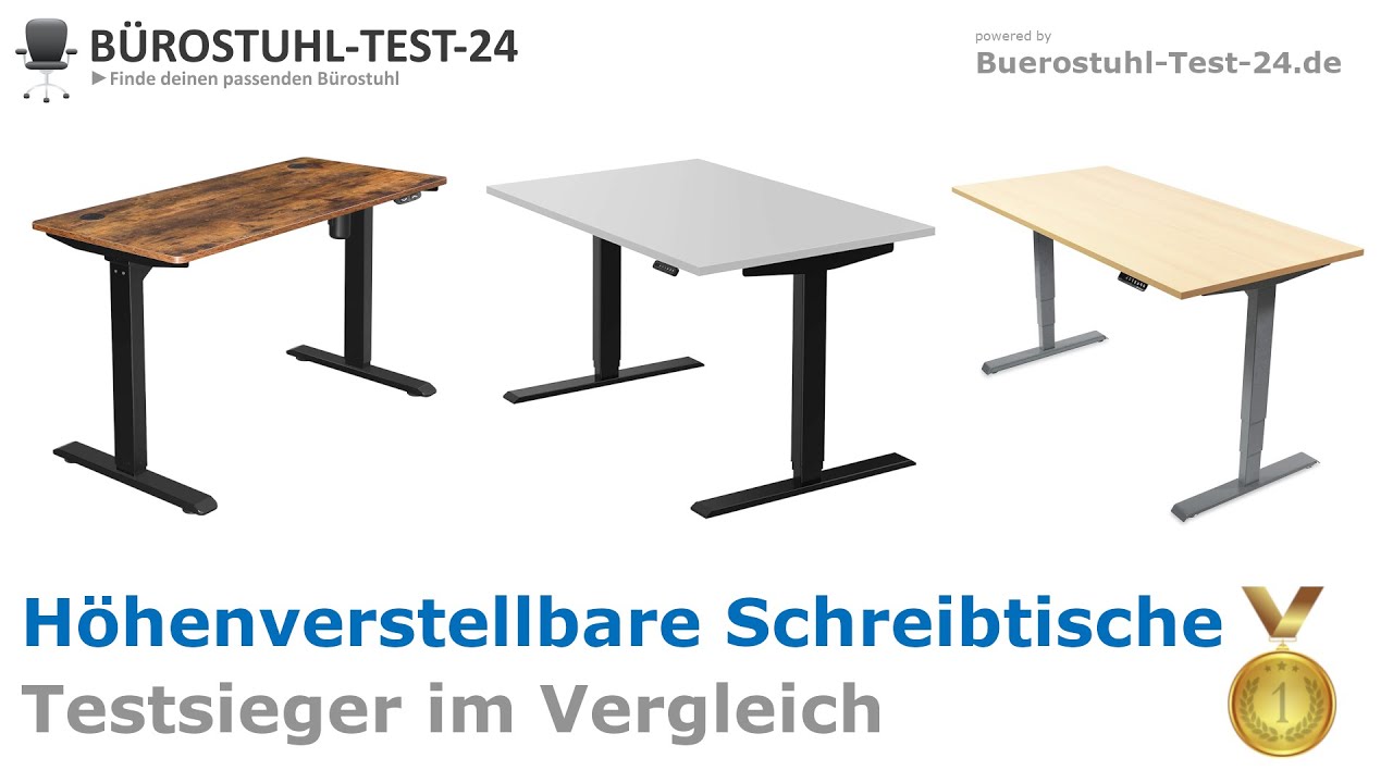 SONGMICS Höhenverstellbar Schreibtisch