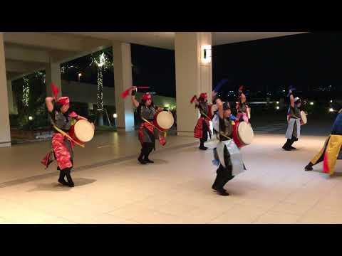 古武道太鼓集団 風之舞 ダイナミック琉球 2017.1228