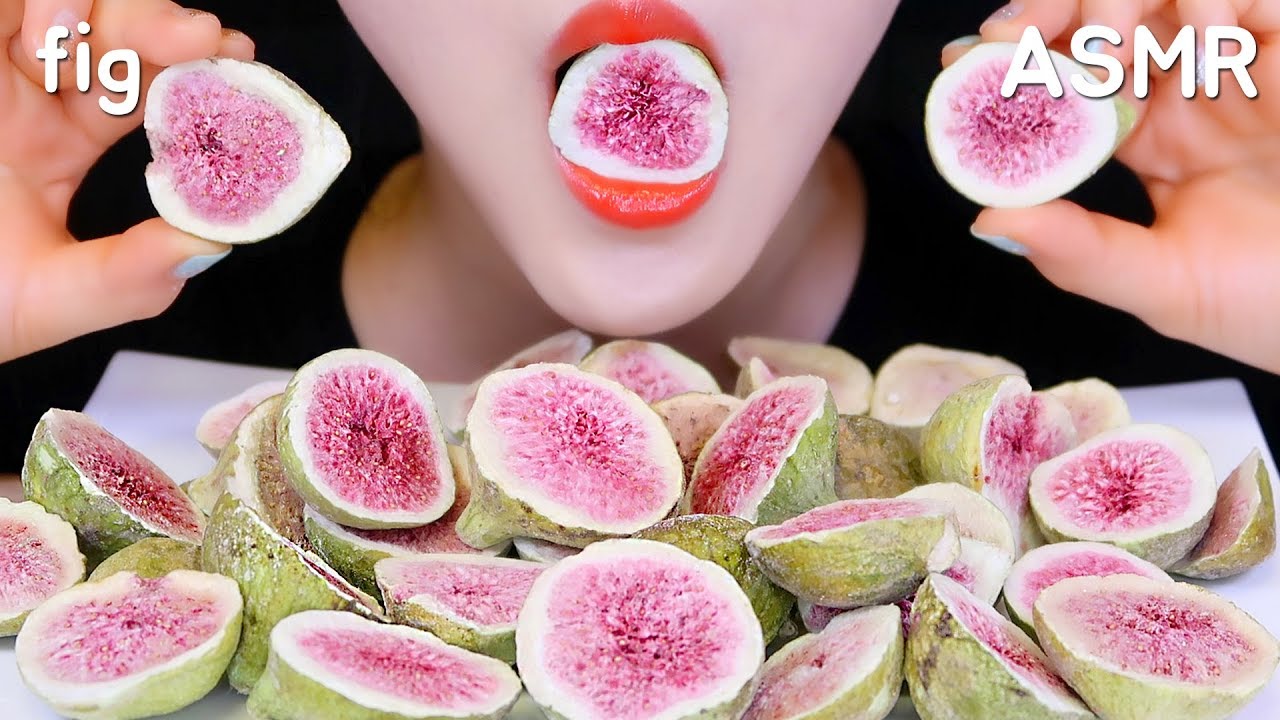 *CRUNCH* FREEZE DRIED FIGS ASMR FIGS ASMR EXOTIC FRUITS ASMR DRIED FRUITS ASMR MUKBANG NO TALKING
