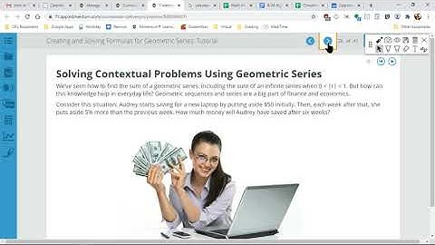 Creating and Solving Formulas for Geometric Series Part 2