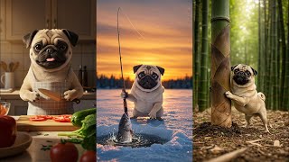 Nonomen funny video😂😂😂 Various Dogs Cooking Anime