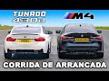 BMW 430d Tunado vs BMW M4: CORRIDA DE ARRANCADA