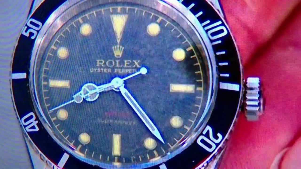 antiques roadshow rolex submariner