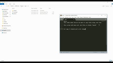 bat file move copy function