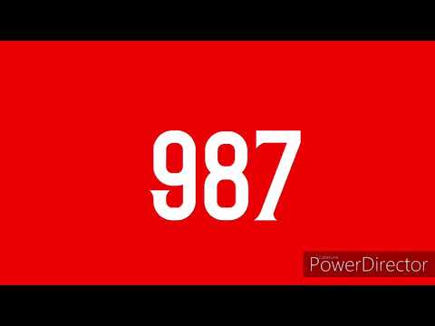 Challenge countdown from 1000