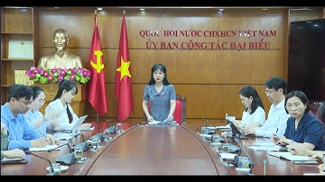 Công tác chuẩn bị bầu cử đại biểu Quốc hội Khóa XVI và đại biểu HĐND các cấp nhiệm kỳ 2026 - 2031.
