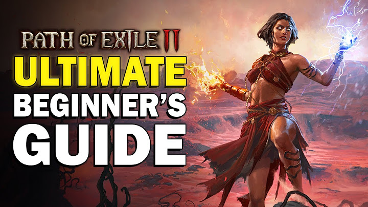 The Ultimate Beginner's Guide to Path of Exile 2