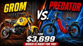 Wired Predator vs. Honda Grom Two Icons Face Off!