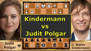JUDIT POLGAR vs KINDERMANN – Najdorf Counterattack Masterclass!♟️🔥 #JuditPolgar #Kindermann