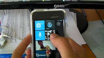 Windows Phone 7 iPhone theme