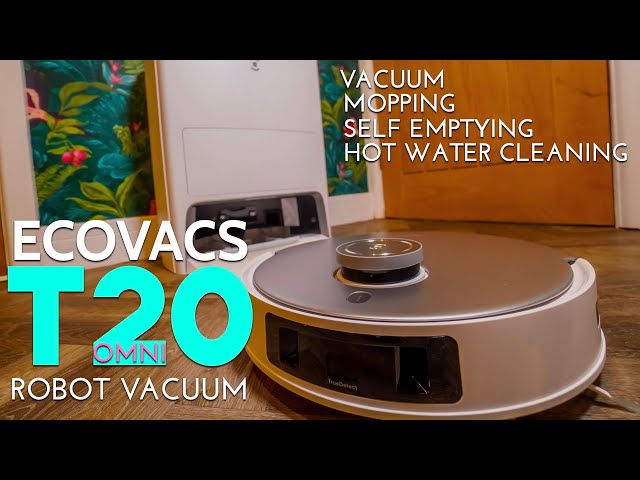 ECOVACS DEEBOT T20 OMNI - Hot Water Mopping Works 