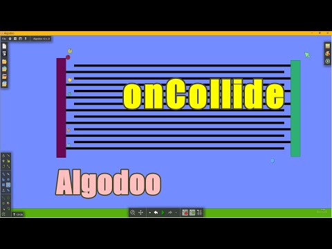 Algodoo　script : onCollide