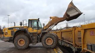 Stuttgart 21: Wheeled Loader at Logistics Centre