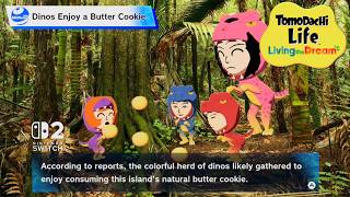 Tomodachi Life: Living the Dream | Miinews Highlighted Dinos Enjoy a Butter Cookie, Daily 109 + More