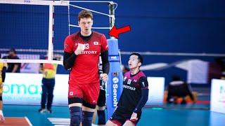 This 218cm Tall Volleyball Player is Unstoppable !!!