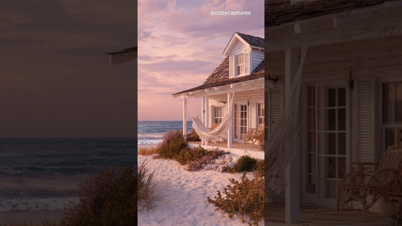 A charming coastal beach cottage c🏡🏖️ 