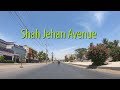 Street View Video | Shah Jehan Avenue to Serena Mobile Mall | Karachi| Go Pro| No Copyright | Bike |