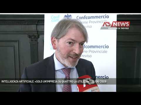 Video INTELLIGENZA ARTIFICIALE: «SOLO UN'IMPRESA SU QUATTRO LA UTILIZZA» | 02/06/2026